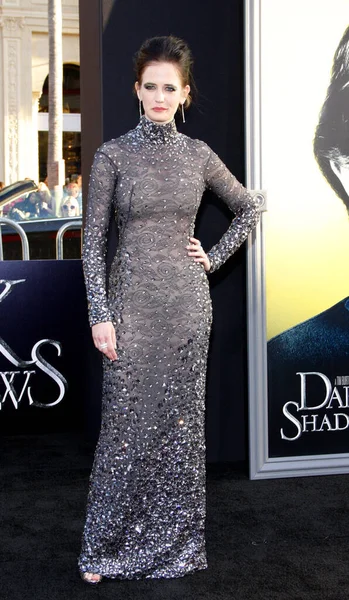 Herečka Eva Greenová Losangeleské Premiéře Dark Shadows Která Konala Května — Stock fotografie