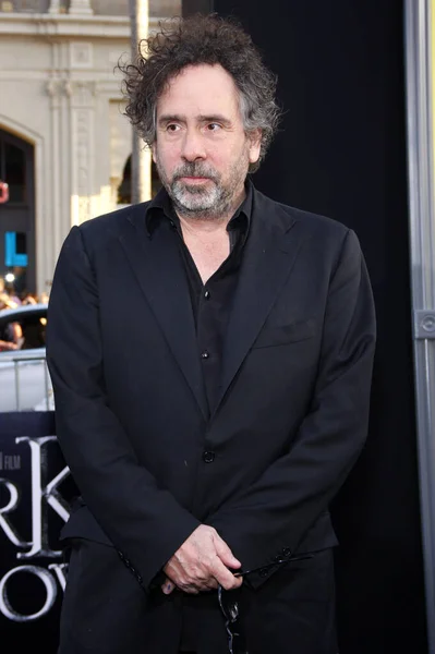 Regissören Tim Burton Los Angeles Premiär Dark Shadows Som Hölls — Stockfoto