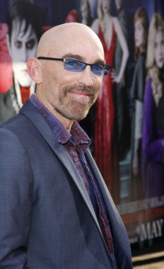 Aktör Jackie Earle Haley, 7 Mayıs 2012 'de Hollywood, ABD' deki Grauman 'ın Çin Tiyatrosu' nda düzenlenen Dark Shadows 'un Los Angeles galasında.