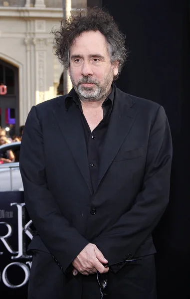 Regissören Tim Burton Los Angeles Premiär Dark Shadows Som Hölls — Stockfoto