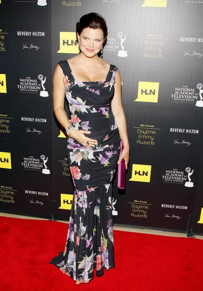 Actriz Heather Tom 39º Anual Daytime Emmy Awards Celebrado Beverly —  Fotos de Stock