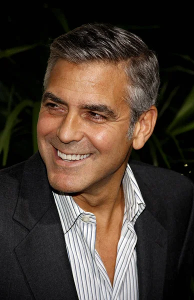 Actor Director George Clooney Estreno Los Ángeles Descendants Celebrado Ampas — Foto de Stock