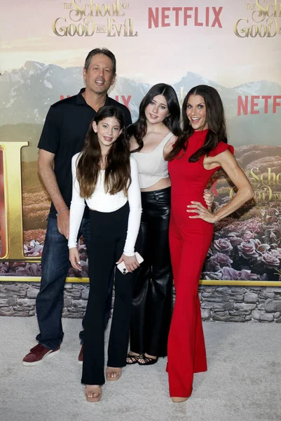 Samantha Harris Sua Famiglia Alla Premiere Los Angeles School Good — Foto Stock