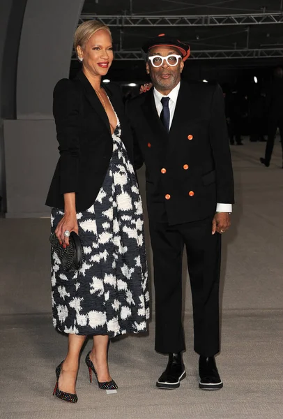 Tonya Lewis Lee Και Spike Lee Στο Annual Academy Museum — Φωτογραφία Αρχείου