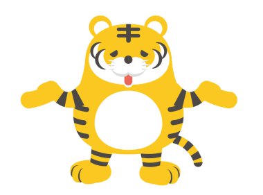 Kaplan karakterinin vektör illüstrasyonuName)