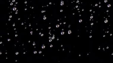 Suda yükselen köpüğün arka plan video materyali (4K çözünürlük)