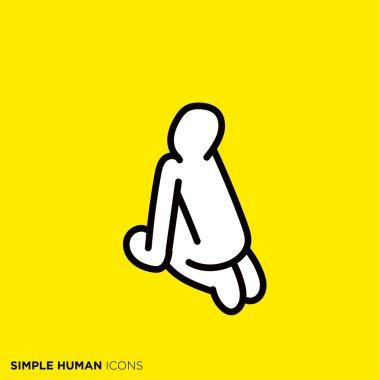 Basit insan simgesi serisi 