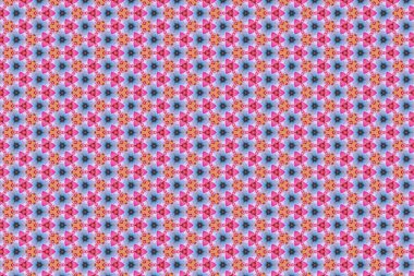 Çiçek gibi görünen renkli soyut desen sıvıların kabarcıklarının makro fotoğrafından yaratıldı.