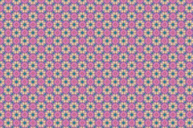 Çiçek gibi görünen renkli soyut desen sıvıların kabarcıklarının makro fotoğrafından yaratıldı.