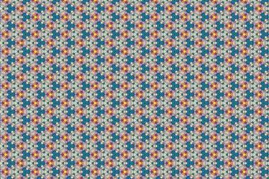 Çiçek gibi görünen renkli soyut desen sıvıların kabarcıklarının makro fotoğrafından yaratıldı.