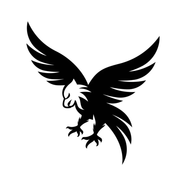 Eagle Logo Bilder Illustration Design — Stock vektor