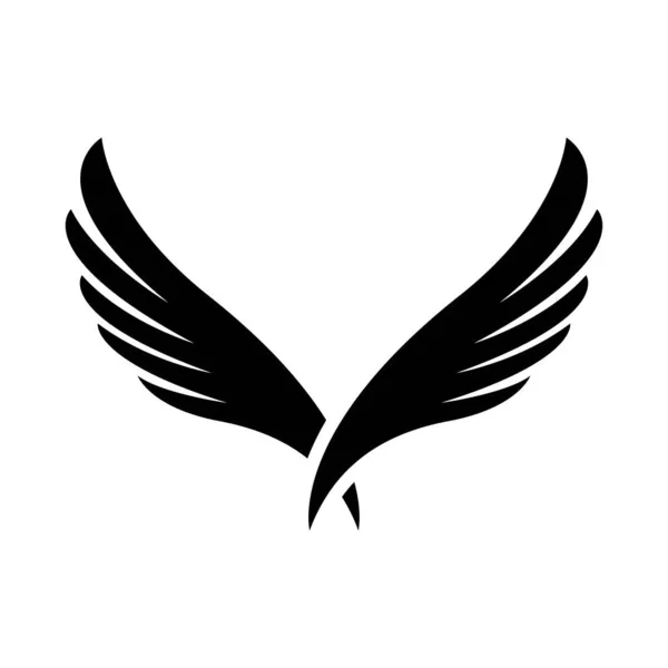 Wing Logo Immagini Illustrazione Design — Vettoriale Stock