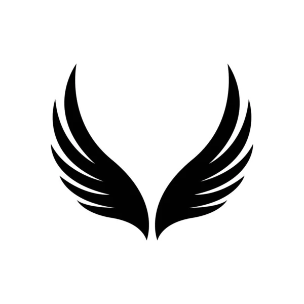 Ala Logo Imágenes Ilustración Diseño — Vector de stock