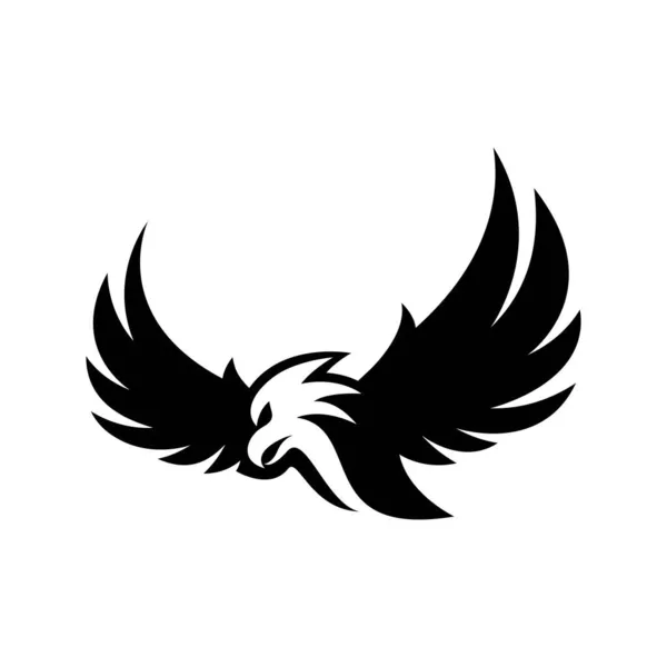 Eagle Logo Bilder Illustration Design — Stock vektor