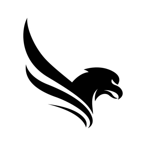 Eagle Logo Bilder Illustration Design — Stock vektor