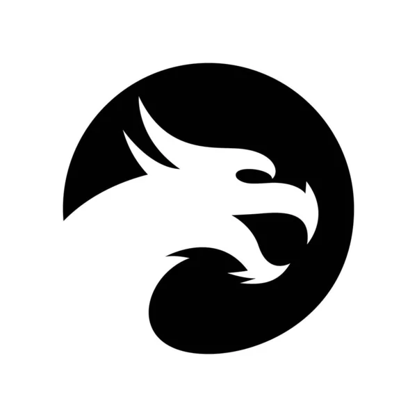Dragon Logo Bilder Illustration Design — Stockvektor