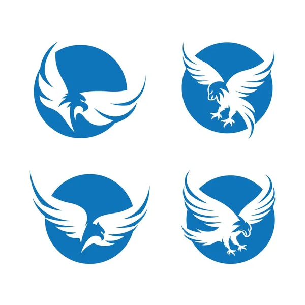 Adler Logo Bilder Illustration Design — Stockvektor