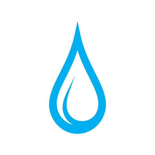 Water Drop Logo Images Illustration Design — Stock Vector