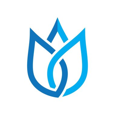 Güzellik lotusu logo resim çizimi tasarımı