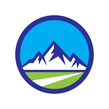Dağ logosu resim tasarımı