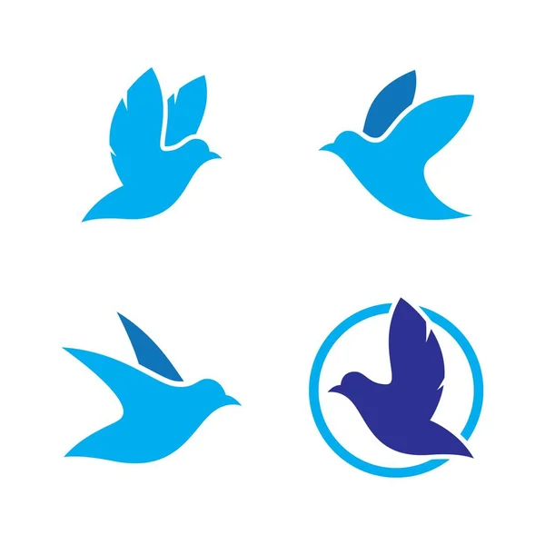 Design Ilustração Imagens Logotipo Pomba —  Vetores de Stock