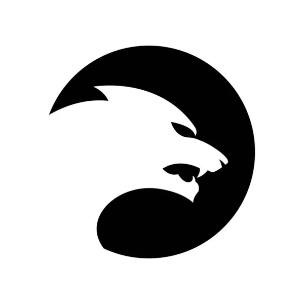 Wolf Logo Images Illustration Design — Stock Vector