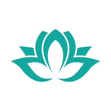 Güzellik lotusu logo resim çizimi tasarımı