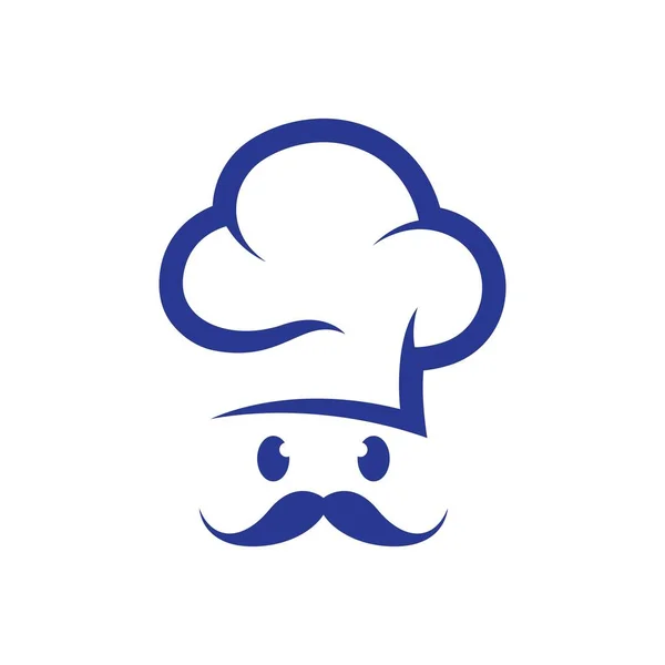 Chef Logo Imágenes Ilustración Diseño — Archivo Imágenes Vectoriales