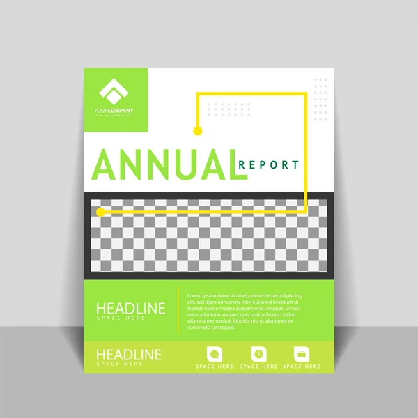 Cover Designs Annual Reports Business Catalogs Magazines Pamphlets Booklets Brochure — Stock Vector