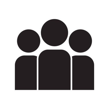 kullanıcı simgesi veya logo izole edilmiş işaret sembolü illüstrasyonu - Yüksek kaliteli siyah biçim vektör simgesi koleksiyonu