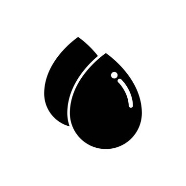 Kan simgesi veya logo izole edilmiş işaret vektör illüstrasyonu - yüksek kaliteli siyah biçim vektör simgeleri