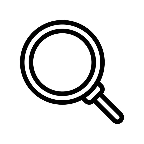 Ícone Pesquisa Logotipo Isolado Símbolo Símbolo Vetor Ilustração Ícones Vetor — Vetor de Stock