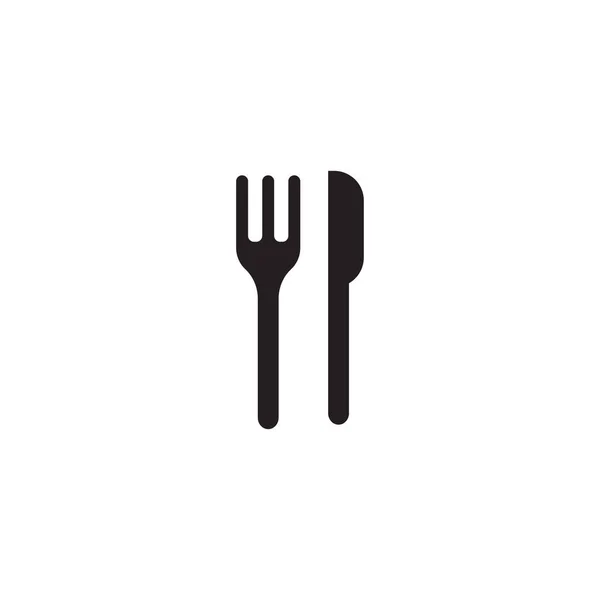 Ikona Restaurace Nebo Logo Vektorové Ilustrace Izolovaný Symbol Vysoce Kvalitní — Stockový vektor
