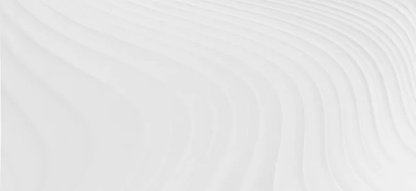 white abstract background with smooth lines. 3d illustration, graphic and vintage design.