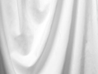 Beyaz dalga eğrisi. İzole edilmiş durumda soyut arkaplan.