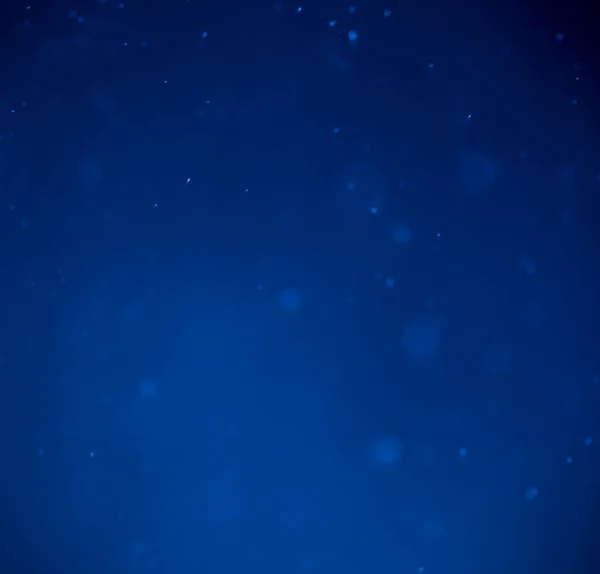 Подсветка Темно Синий Фон Частицами Боке Абтракт — стоковое фото