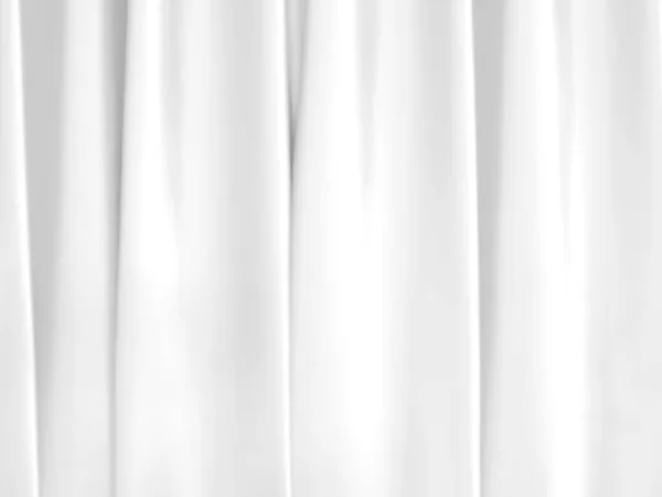 Curtain White Fabric Texture Abstract Background — Fotografia de Stock