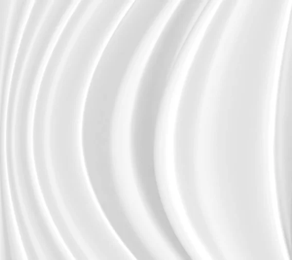 Illustration White Background Smooth Curves Light Gray Shadows — ストック写真