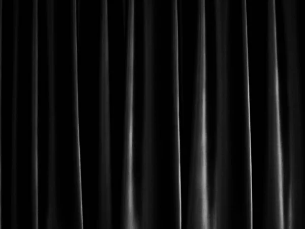 Cortinas Negras Abstractas Lujosas Elegantes Misteriosas — Foto de Stock