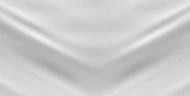 Beyaz dalga ve yumuşak gölge. Soyut arkaplan izole edilmiş (v şekli)).