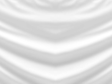 Beyaz dalga ve yumuşak gölge. Soyut arkaplan izole edilmiş (v şekli)).