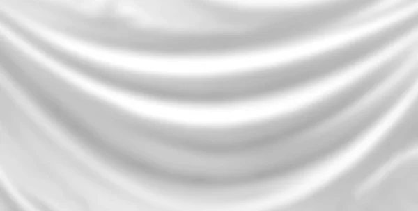 Abstract Illustration Blur Background Curve White Silk Texture Shadow Soft — Stockfoto