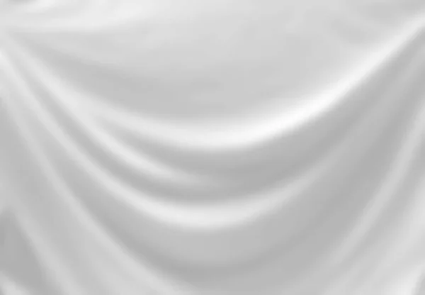 Abstract Illustration Blur Background Curve White Silk Texture Shadow Soft — Stockfoto