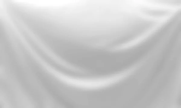 Curtain White Wave Soft Shadow Abstract Backround Isolated — Stock Photo, Image