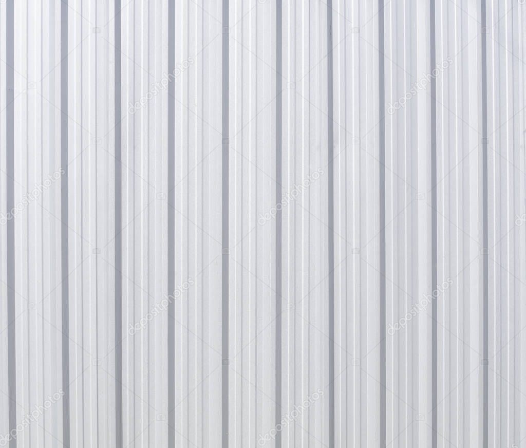 Backgrounds and abstracts, white metal sheet wall.