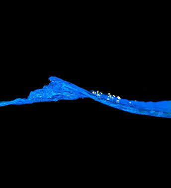 siyah zemin su mürekkep