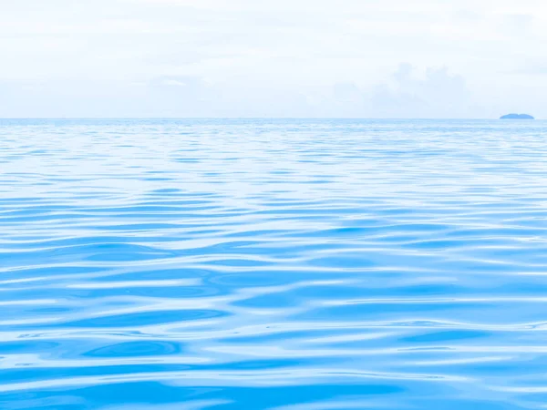 Eau Bleue Dans Mer — Photo