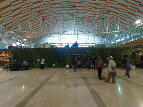 Bandung Java Occidental Indonesia Febrero 2017 Foto Sala Del Aeropuerto — Foto de Stock