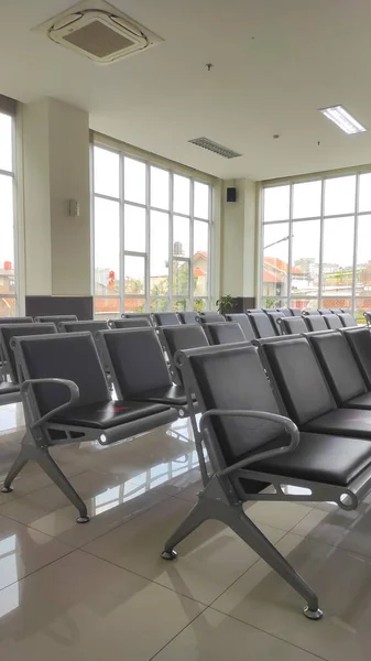 Rows of priority seats for people with disabilities and needy people (parents, pregnant women, etc.) in public places for customer service in the Bandung Region - Indonesia