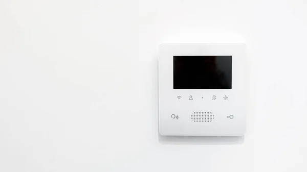 Concept Smart Home System Video Monitoring House Security Technologies Modern — 图库照片
